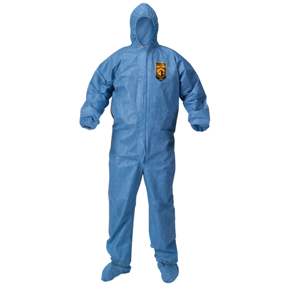 KleenGuard™ Chemical Resistant Suit, A60 Bloodborne Pathogen & Chemical ...